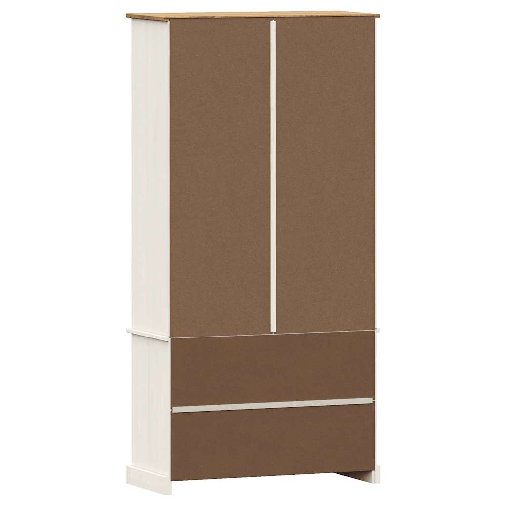 vidaXL Bibliotecă „VIGO”, alb, 85x35x170 cm, lemn masiv de pin vidaXL Bibliotecă „VIGO”, alb, 85x35x170 cm, lemn masiv de pin