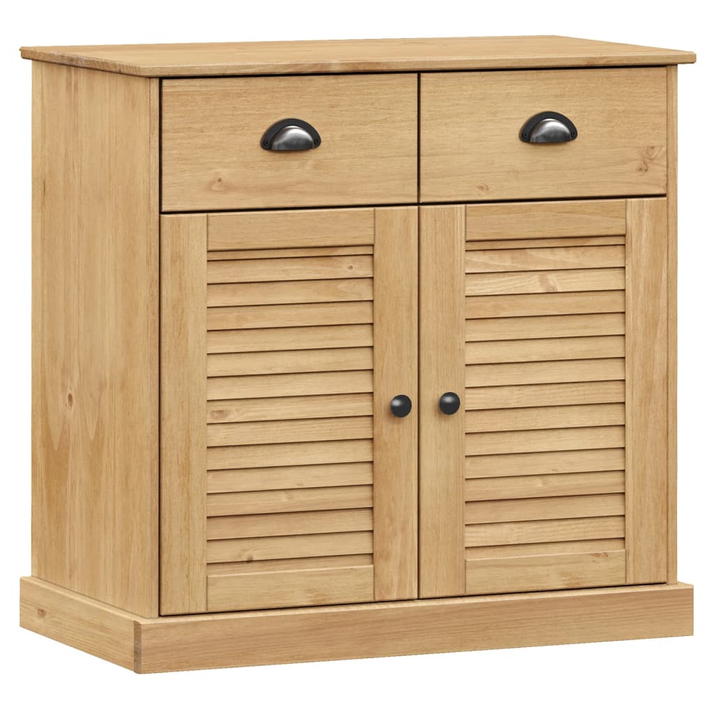 vidaXL Servantă cu sertare „VIGO” 78x40x75 cm, lemn masiv de pin vidaXL Servantă cu sertare „VIGO” 78x40x75 cm, lemn masiv de pin