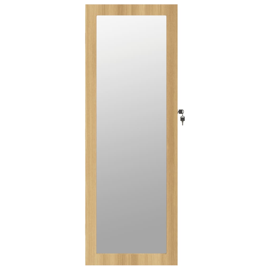 vidaXL Dulap de bijuterii cu oglindă montat pe perete 37,5x10x106 cm vidaXL Dulap de bijuterii cu oglindă montat pe perete 37,5x10x106 cm