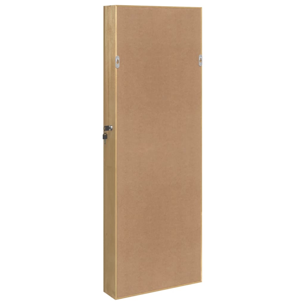 vidaXL Dulap de bijuterii cu oglindă montat pe perete 37,5x10x106 cm vidaXL Dulap de bijuterii cu oglindă montat pe perete 37,5x10x106 cm