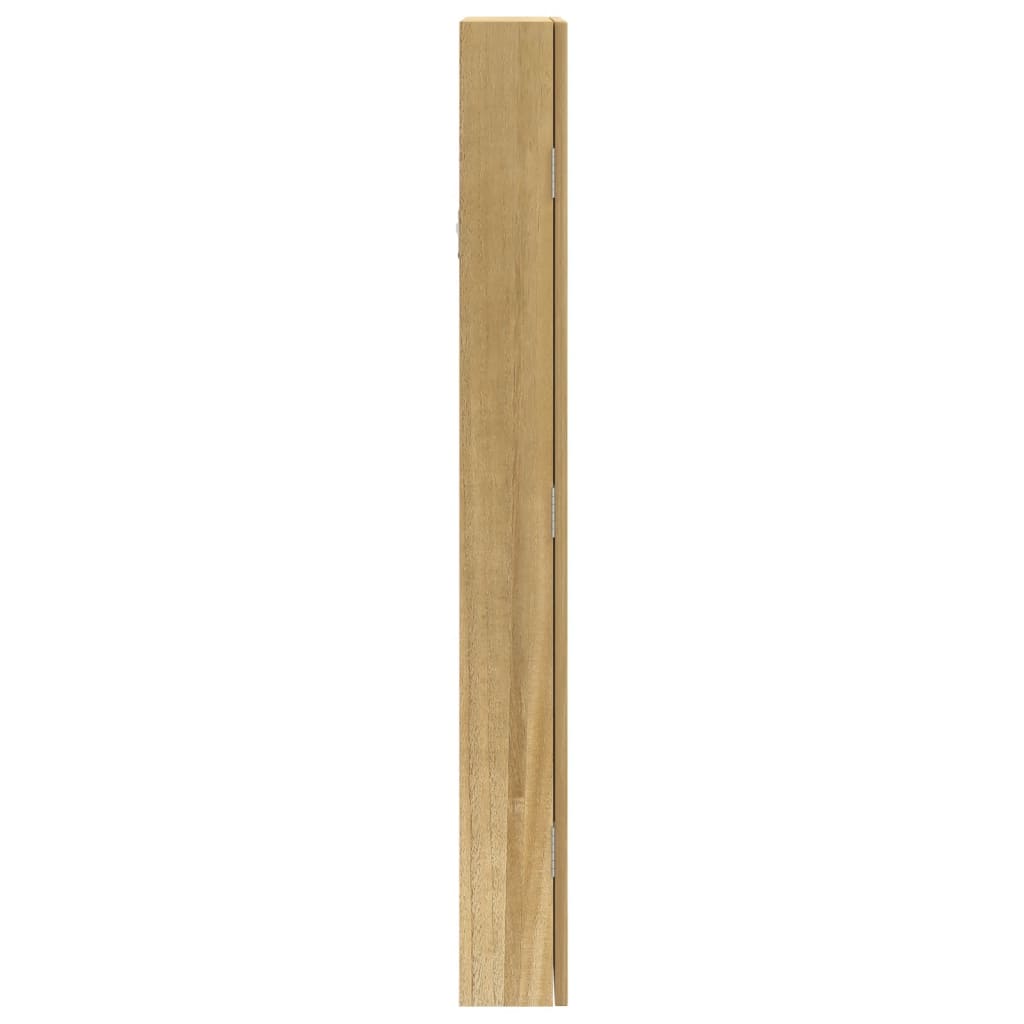 vidaXL Dulap de bijuterii cu oglindă montat pe perete, 37,5x10x90 cm vidaXL Dulap de bijuterii cu oglindă montat pe perete, 37,5x10x90 cm