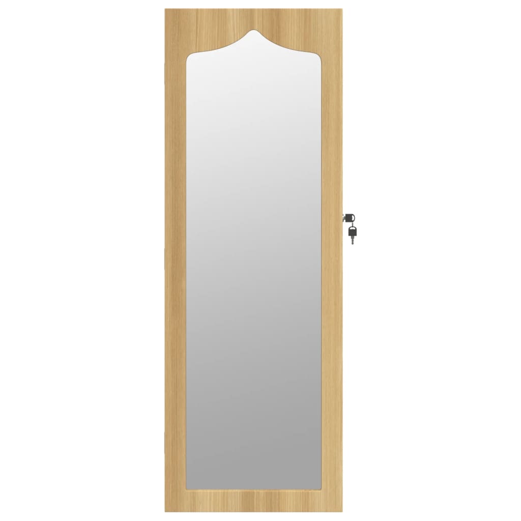 vidaXL Dulap de bijuterii cu oglindă montat pe perete 37,5x10x106 cm vidaXL Dulap de bijuterii cu oglindă montat pe perete 37,5x10x106 cm