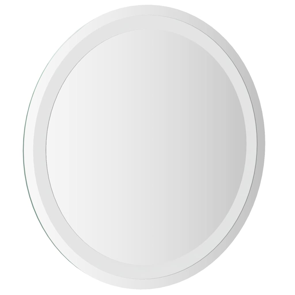 vidaXL Oglindă de baie cu LED, 50 cm, rotundă vidaXL Oglindă de baie cu LED, 50 cm, rotundă