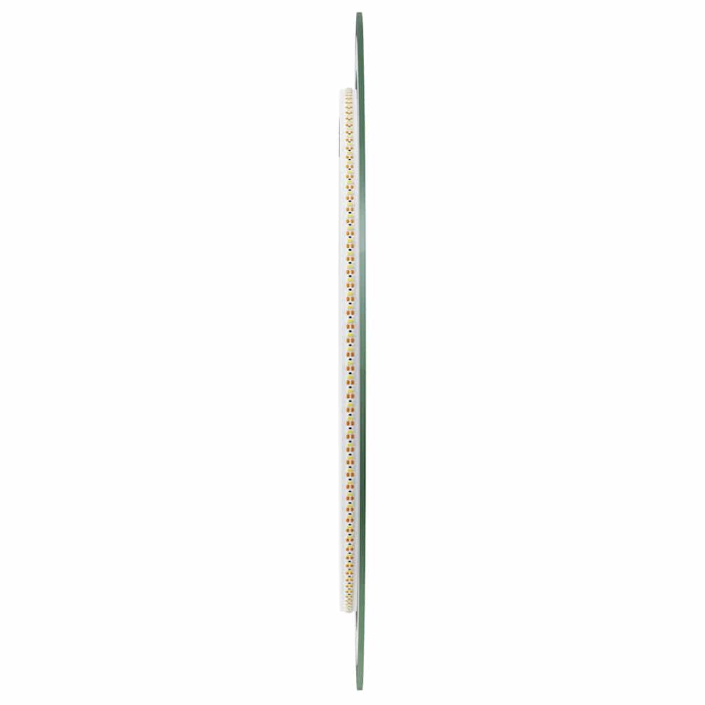 vidaXL Oglindă de baie cu LED, 50 cm, rotundă vidaXL Oglindă de baie cu LED, 50 cm, rotundă