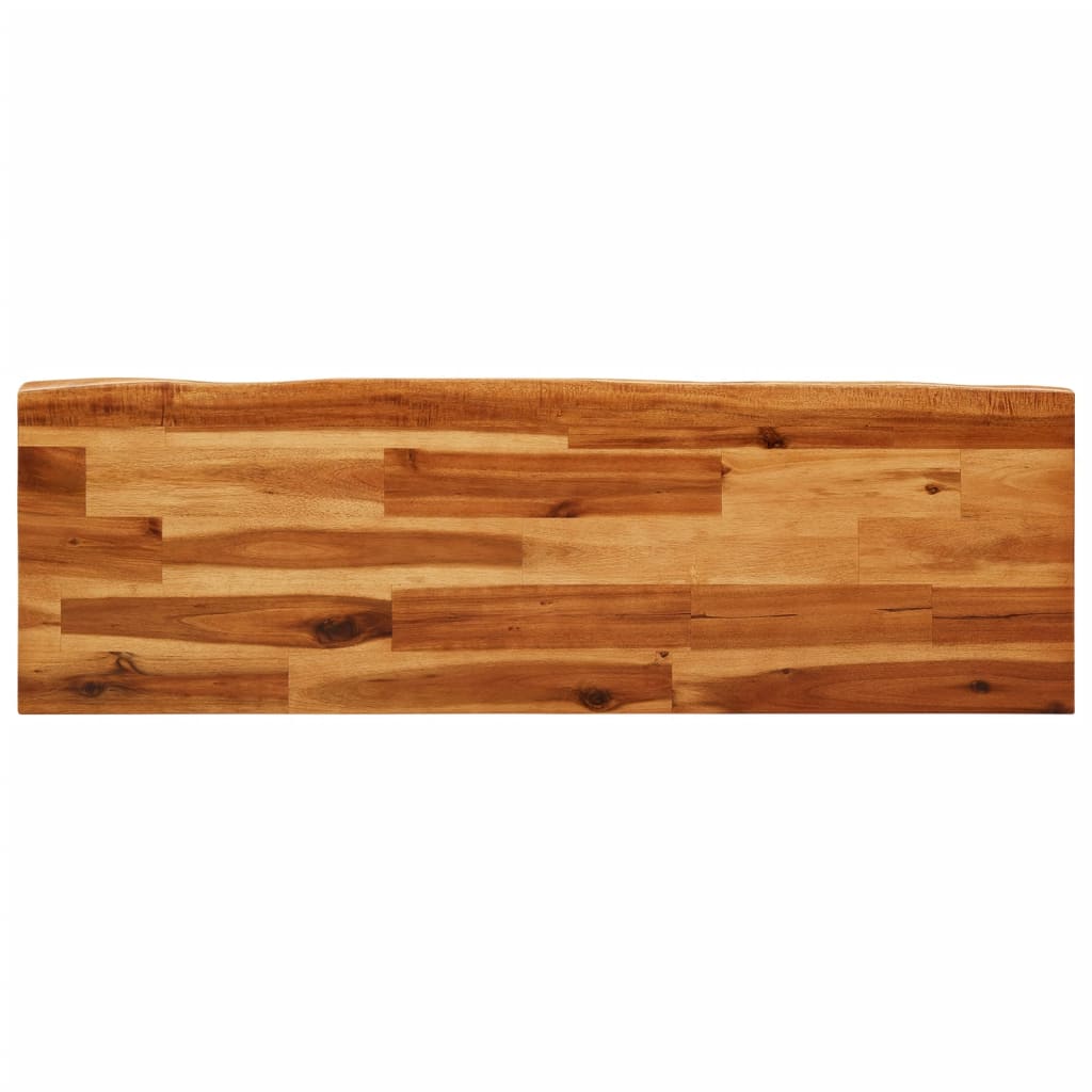 vidaXL Bancă cu margini naturale 110 cm, lemn masiv de acacia vidaXL Bancă cu margini naturale 110 cm, lemn masiv de acacia