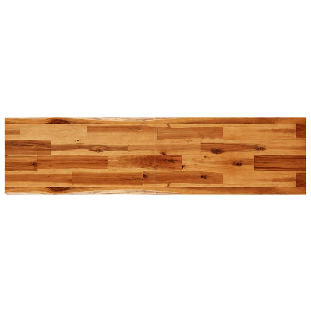 vidaXL Masă consolă margini naturale, 140x40x80 cm, lemn masiv acacia vidaXL Masă consolă margini naturale, 140x40x80 cm, lemn masiv acacia