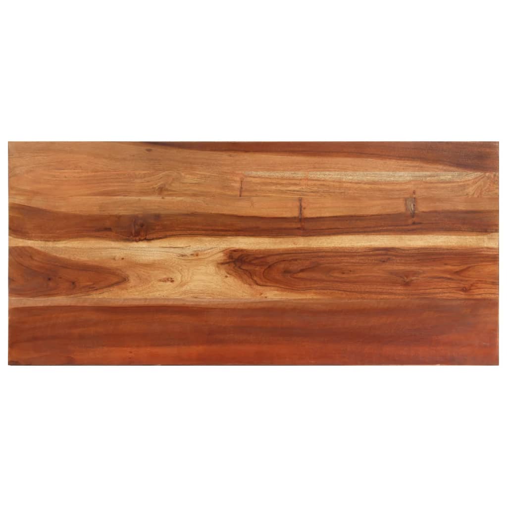 vidaXL Masă de bucătărie, 110x50x76 cm, lemn masiv de acacia