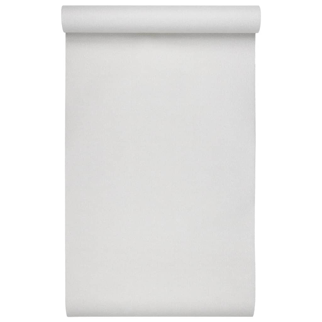 vidaXL Tapet 3D, culoare uni alb, 10x0,53 m, nețesut vidaXL Tapet 3D, culoare uni alb, 10x0,53 m, nețesut