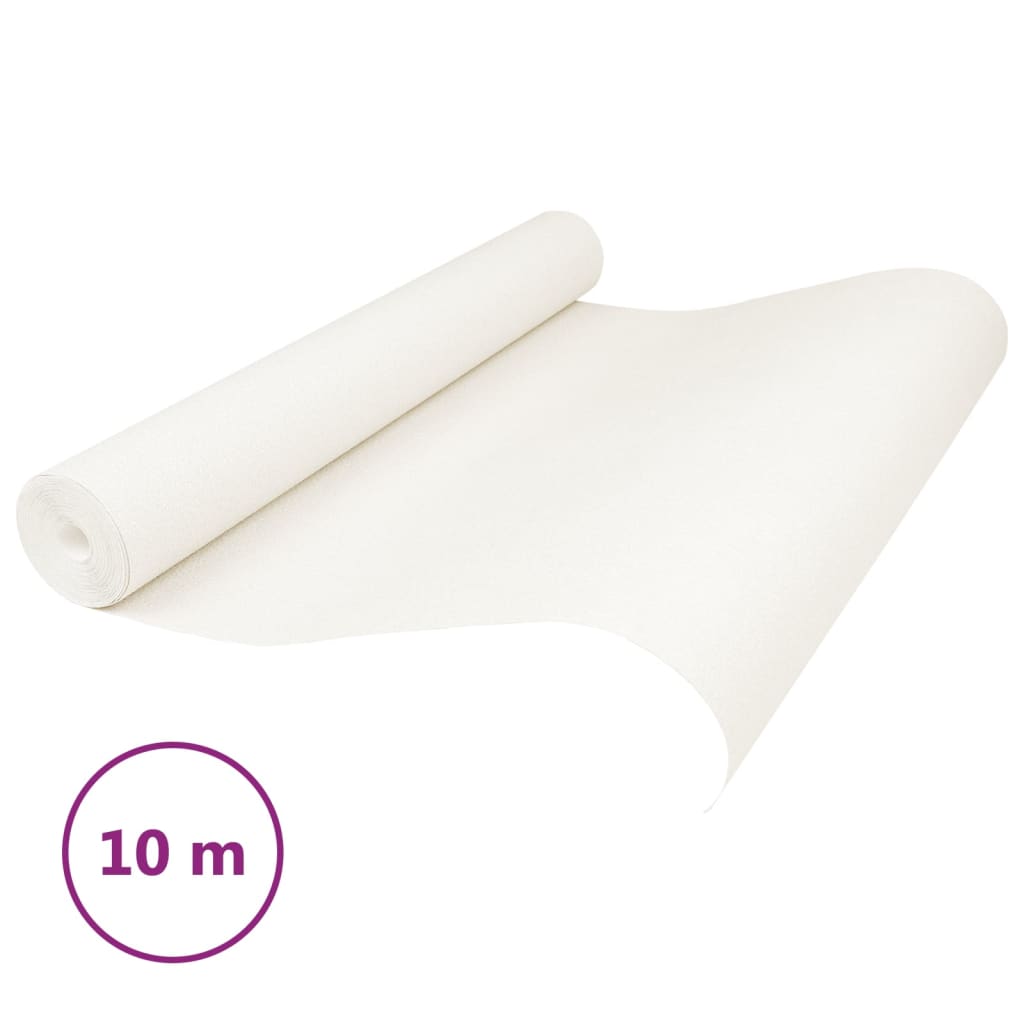 vidaXL Tapet 3D, culoare uni crem, 10x0,53 m, nețesut vidaXL Tapet 3D, culoare uni crem, 10x0,53 m, nețesut