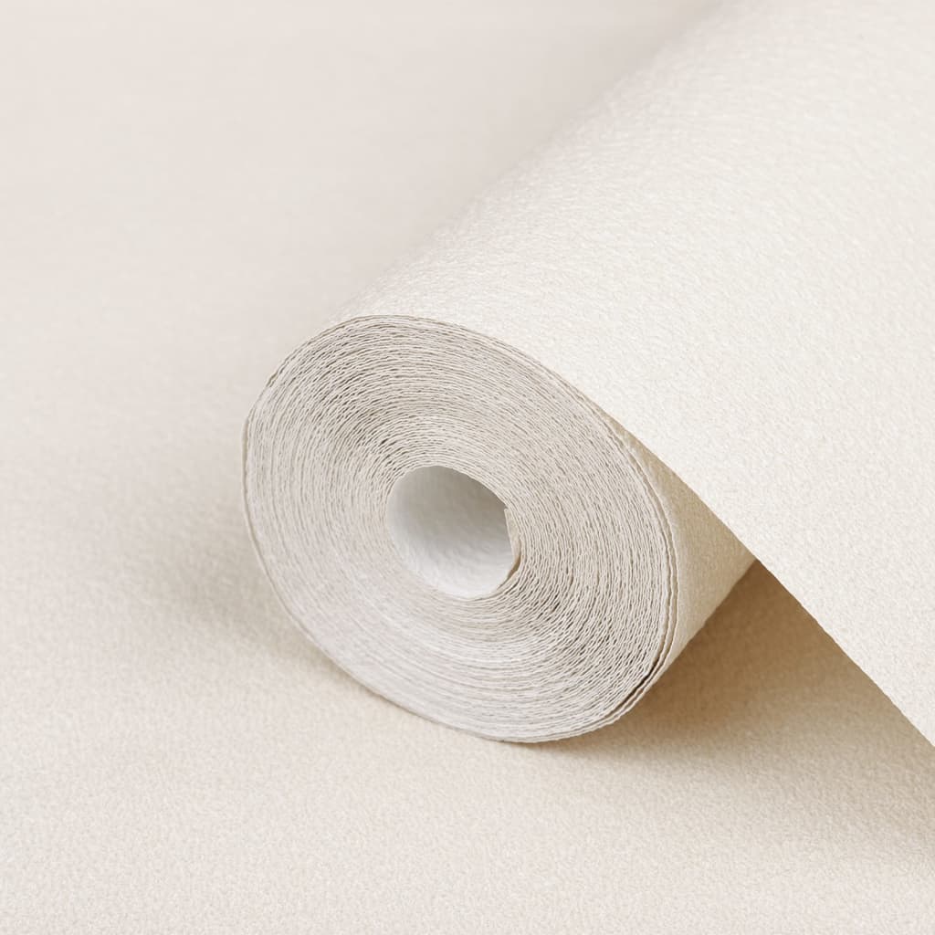 vidaXL Tapet 3D, culoare uni crem, 10x0,53 m, nețesut vidaXL Tapet 3D, culoare uni crem, 10x0,53 m, nețesut