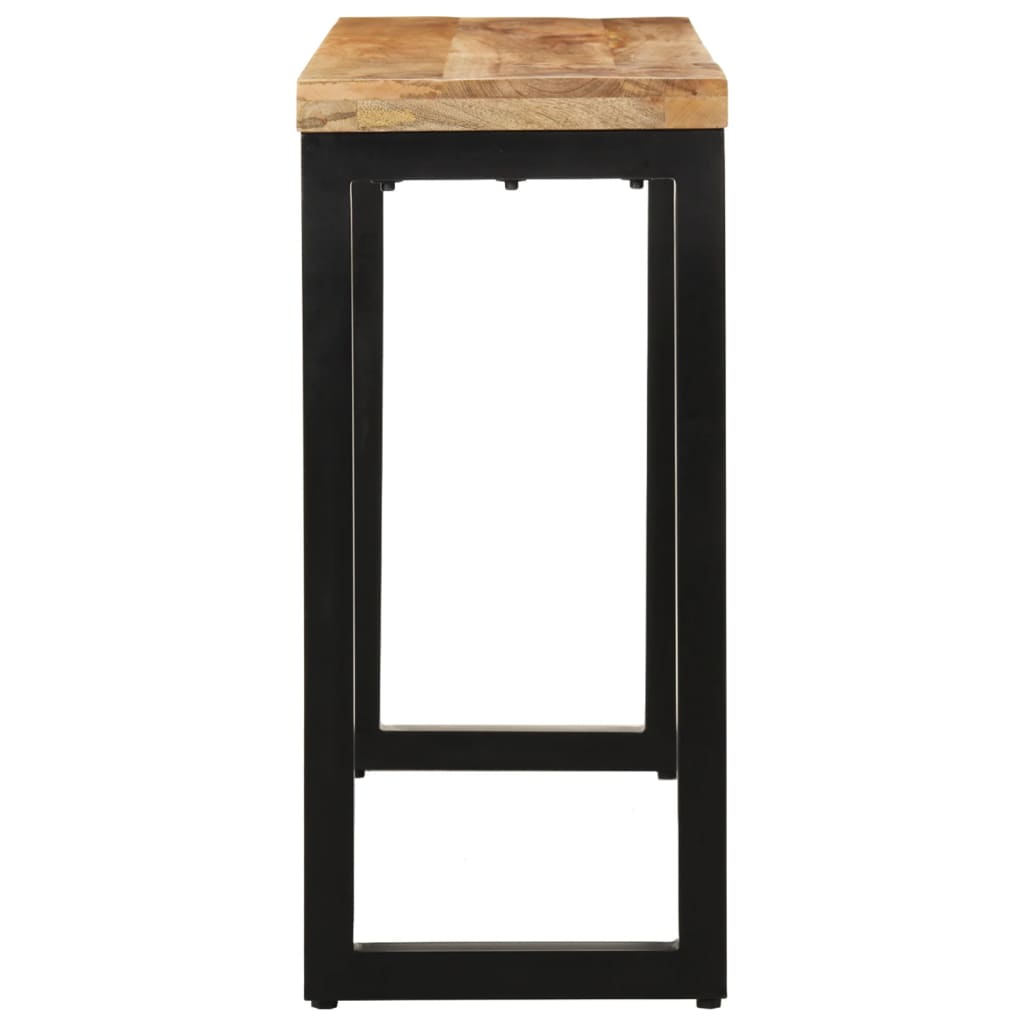 vidaXL Masă consolă, 110x35x76 cm, lemn masiv de mango brut vidaXL Masă consolă, 110x35x76 cm, lemn masiv de mango brut