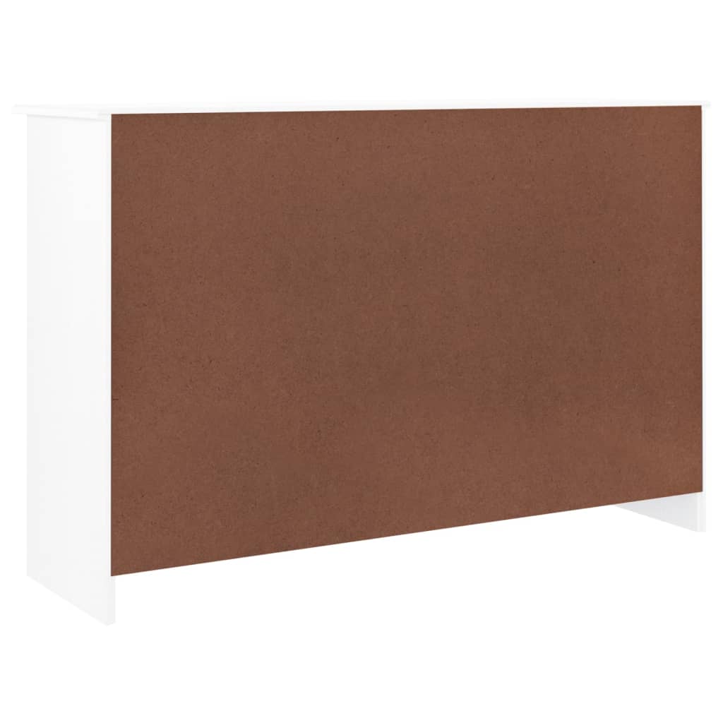 vidaXL Comodă cu sertare ALTA, alb, 112x35x73 cm, lemn masiv de pin vidaXL Comodă cu sertare ALTA, alb, 112x35x73 cm, lemn masiv de pin