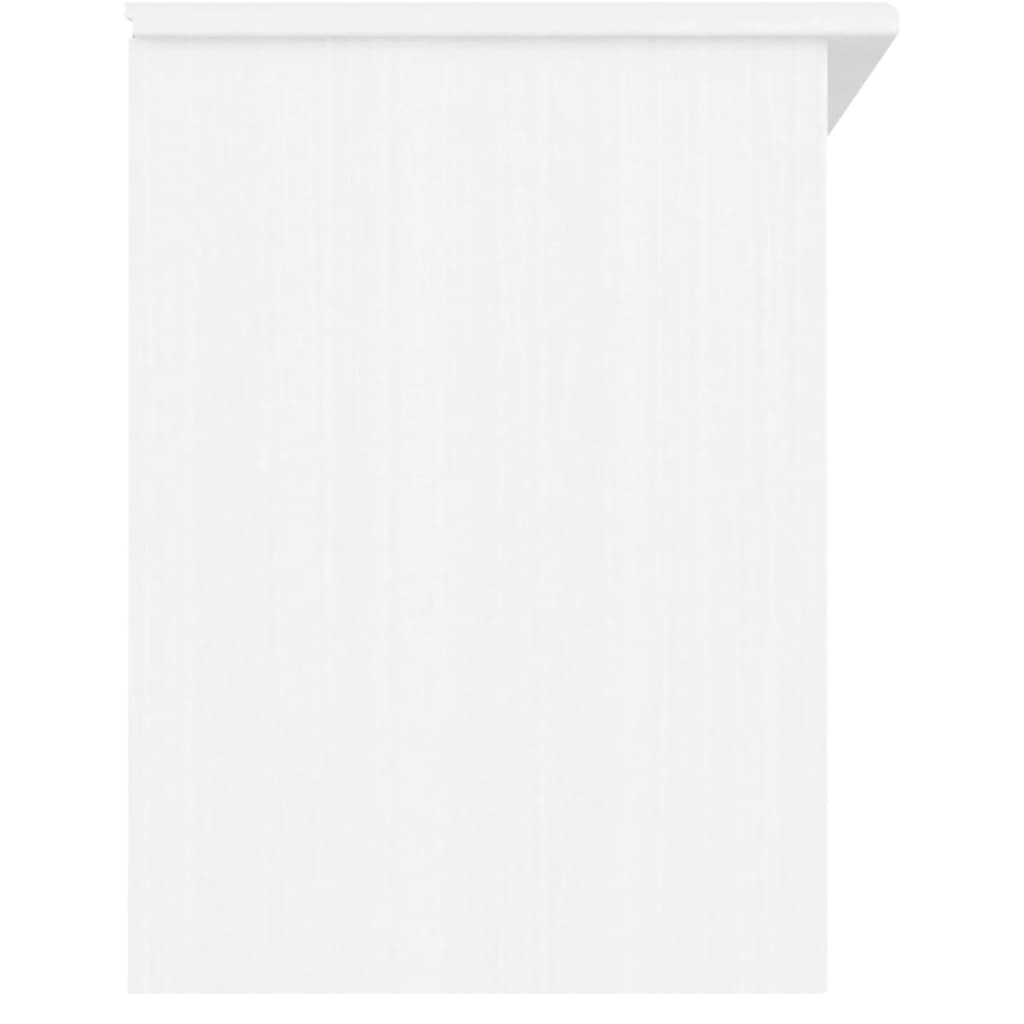 vidaXL Banchetă pantofar „ALTA”, alb, 100x35x45 cm, lemn masiv de pin