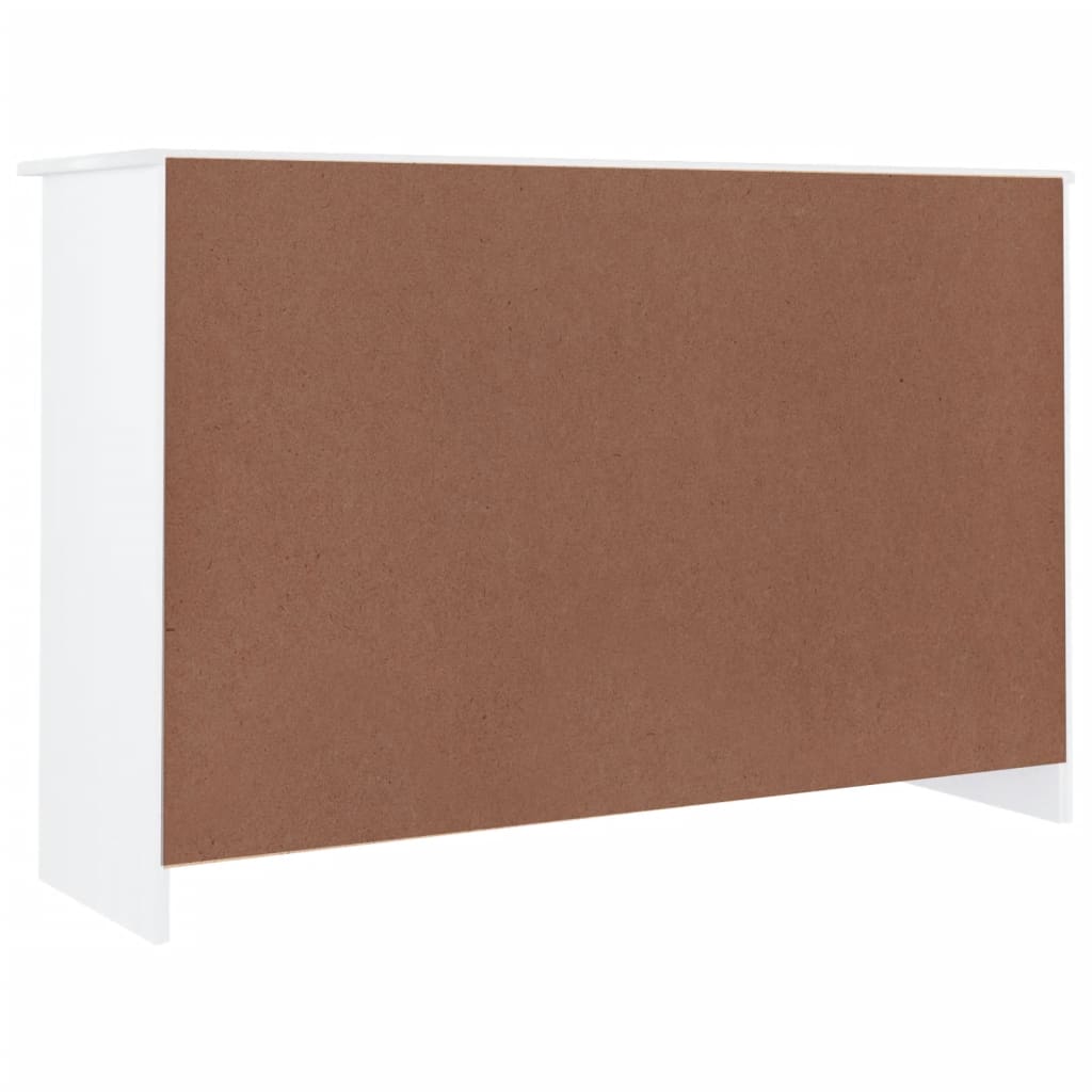 vidaXL Dulap ALTA, alb, 112x35x73 cm, lemn masiv de pin vidaXL Dulap ALTA, alb, 112x35x73 cm, lemn masiv de pin