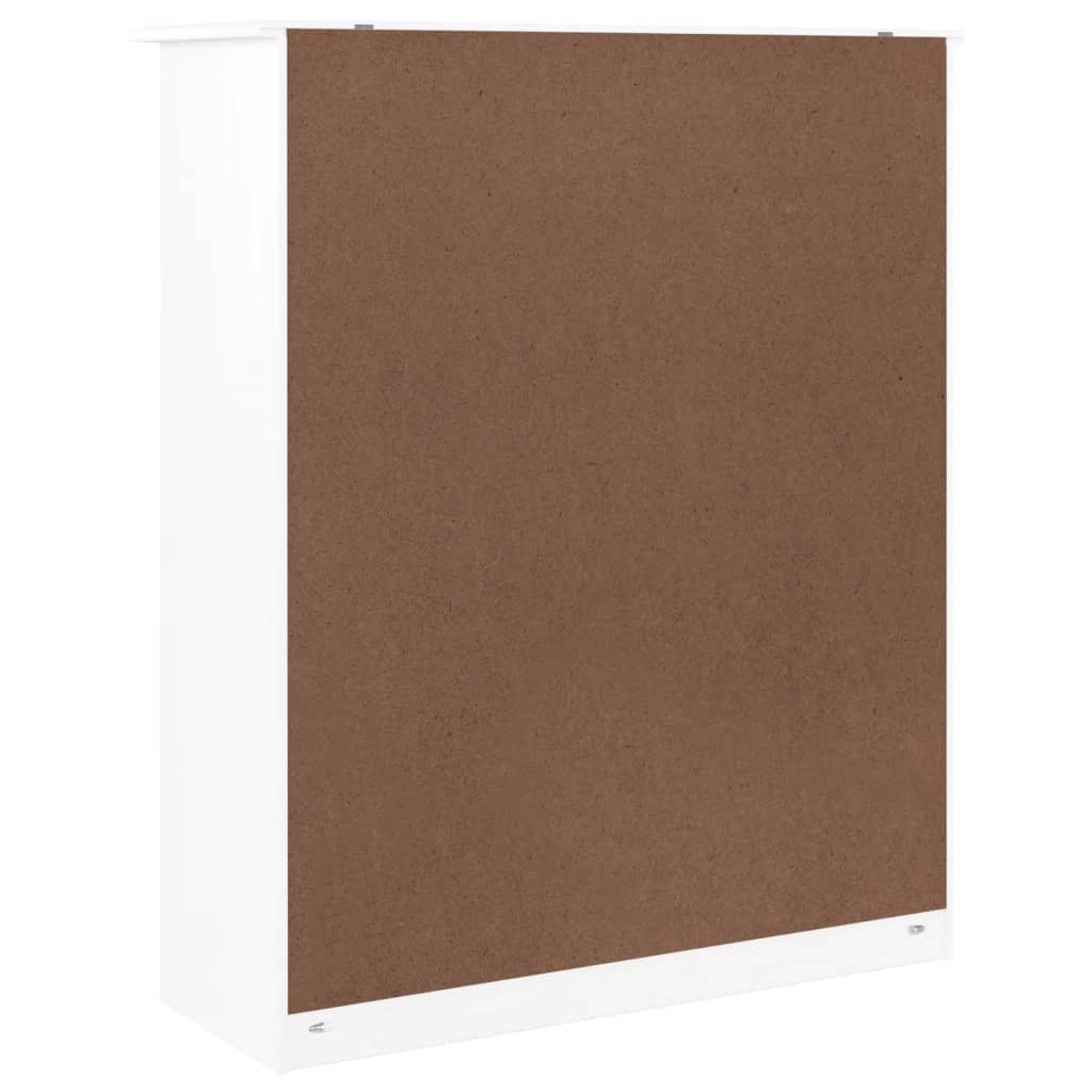 vidaXL Blat de comodă „ALTA”, alb, 77x30x92 cm, lemn masiv de pin vidaXL Blat de comodă „ALTA”, alb, 77x30x92 cm, lemn masiv de pin