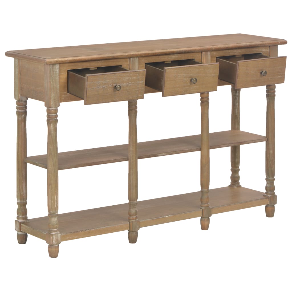vidaXL Masă consolă, 110x30x76 cm, lemn compozit vidaXL Masă consolă, 110x30x76 cm, lemn compozit