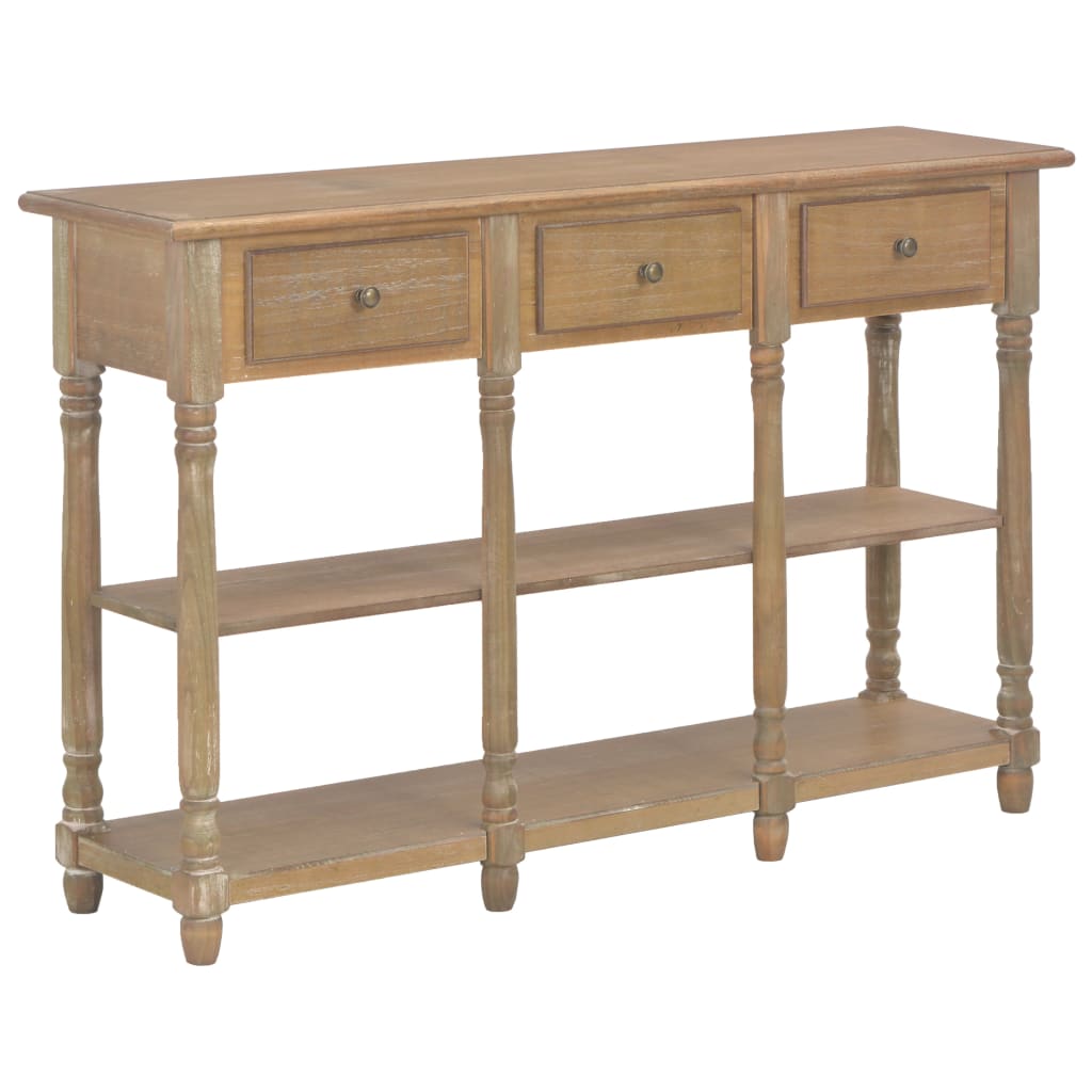 vidaXL Masă consolă, 110x30x76 cm, lemn compozit vidaXL Masă consolă, 110x30x76 cm, lemn compozit