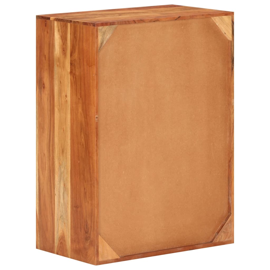 vidaXL Dulap, 55x33x75 cm, lemn masiv de acacia