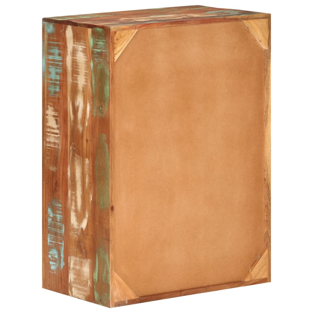 vidaXL Dulap, 55x35x75 cm, lemn masiv reciclat