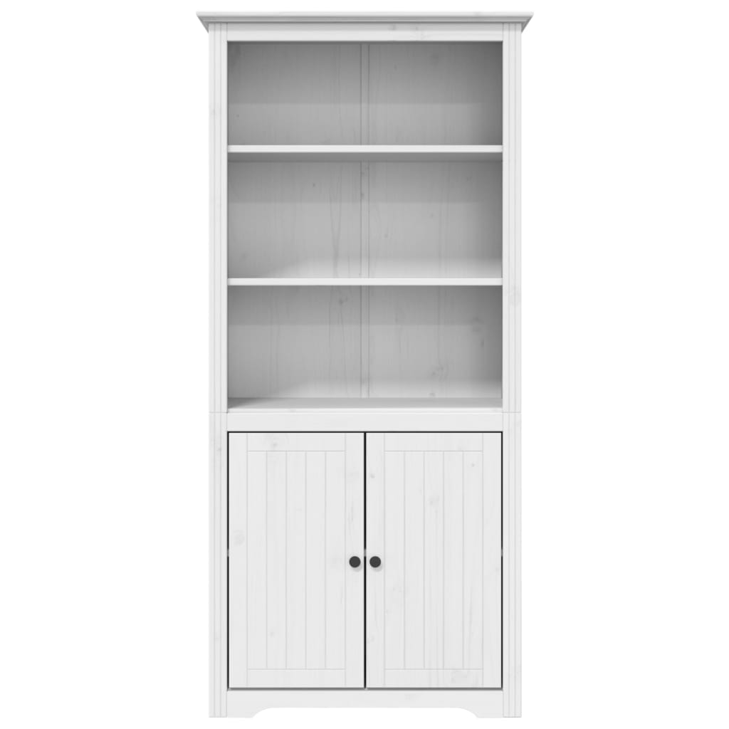 vidaXL Bibliotecă "BODO", alb, 82x40x173 cm, lemn masiv de pin vidaXL Bibliotecă "BODO", alb, 82x40x173 cm, lemn masiv de pin