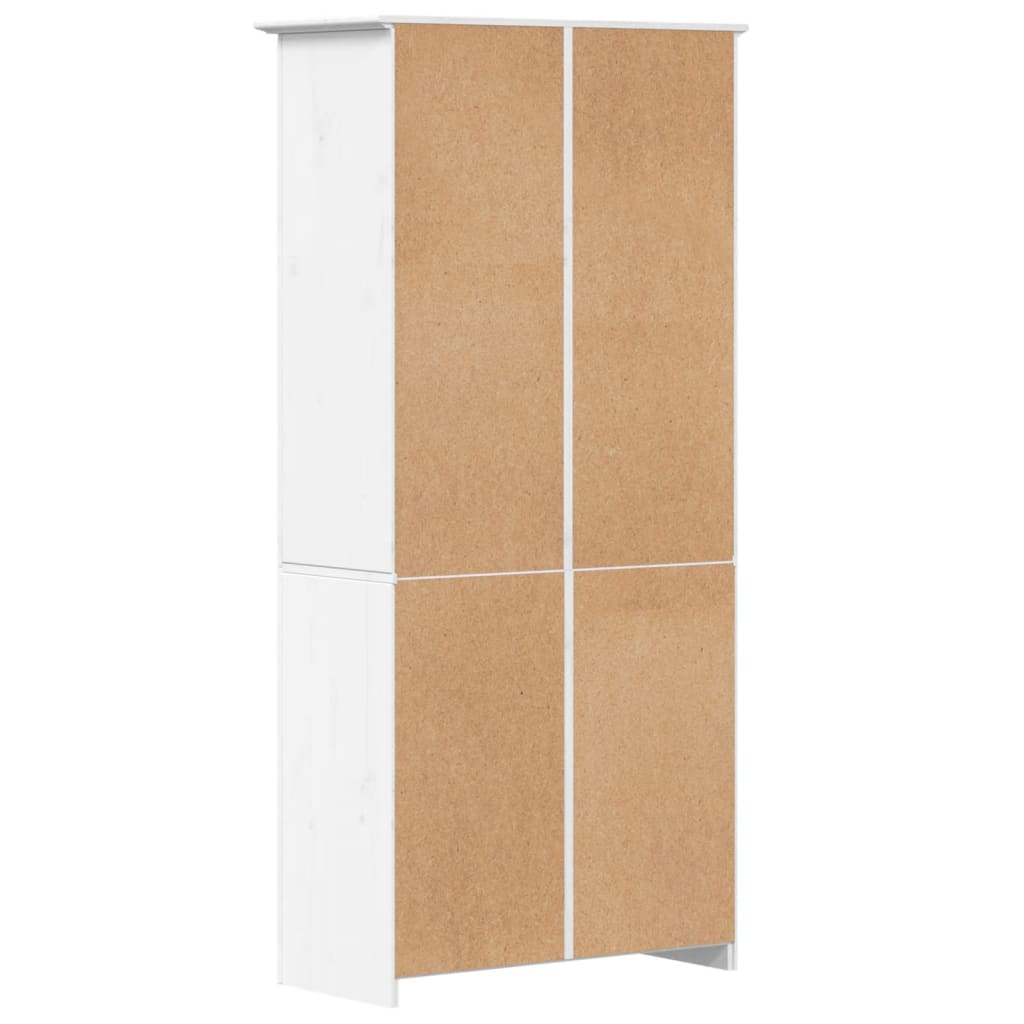 vidaXL Bibliotecă "BODO", alb, 82x40x173 cm, lemn masiv de pin vidaXL Bibliotecă "BODO", alb, 82x40x173 cm, lemn masiv de pin