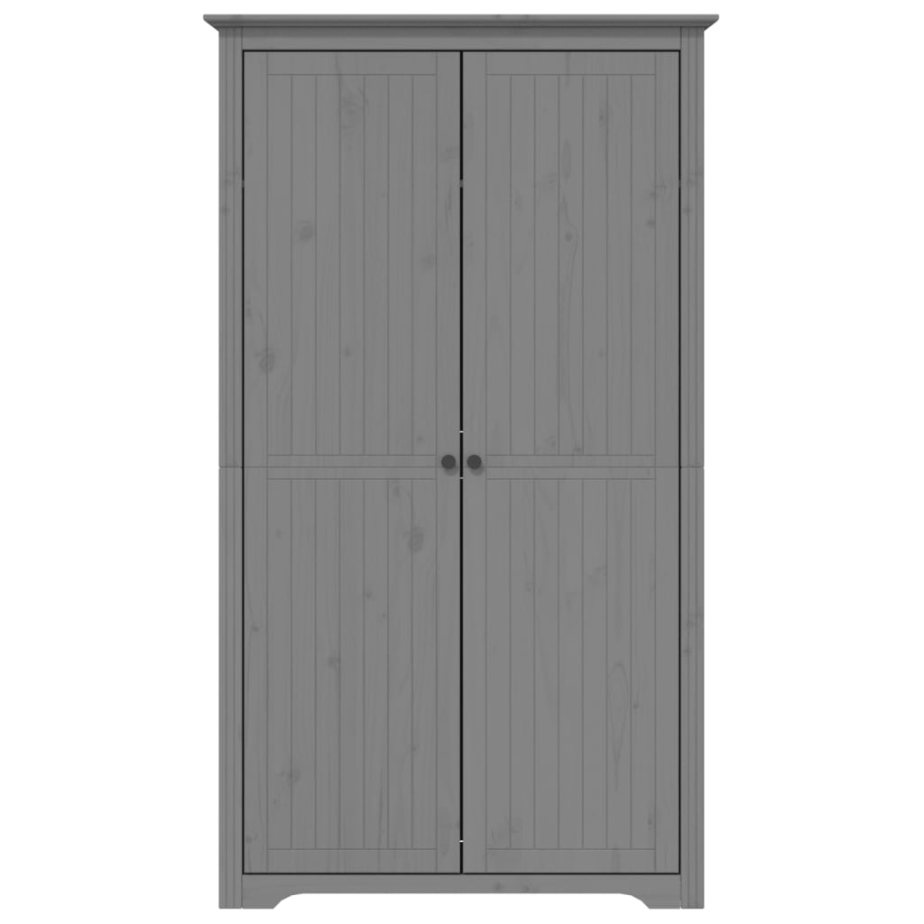 vidaXL Șifonier "BODO", gri, 99x53,5x173 cm, lemn masiv de pin vidaXL Șifonier "BODO", gri, 99x53,5x173 cm, lemn masiv de pin