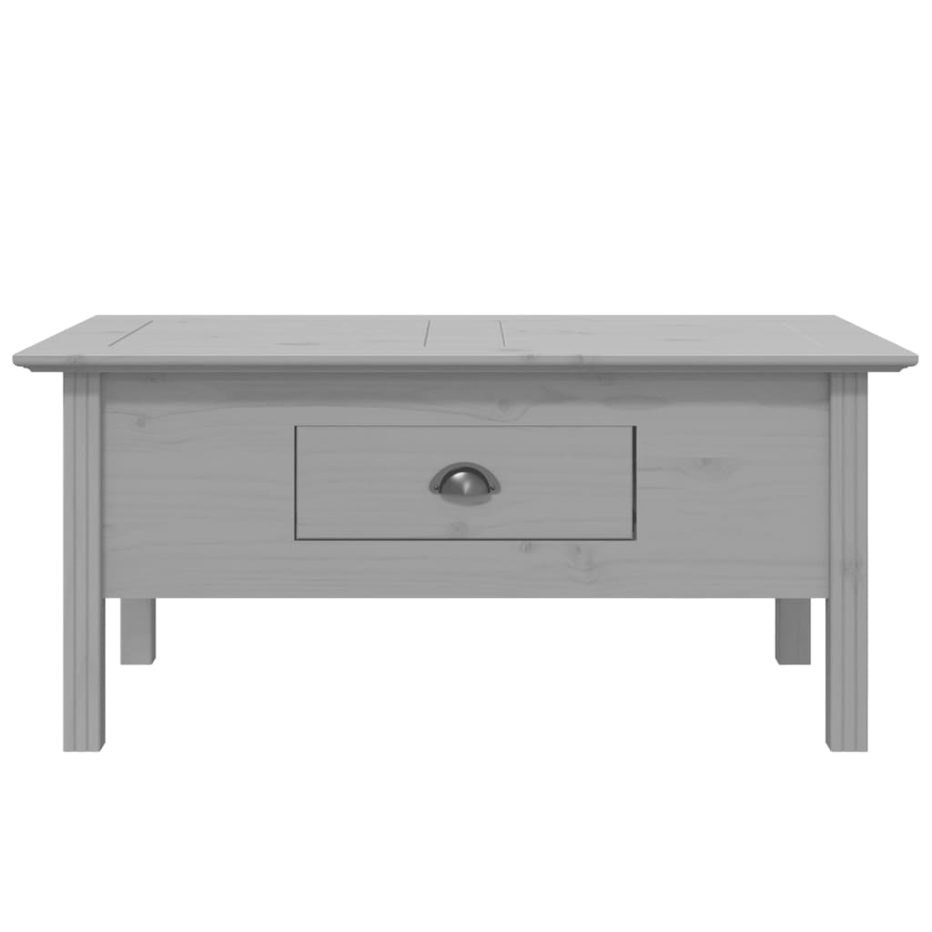 vidaXL Măsuță de cafea "BODO", gri, 100x55x46 cm, lemn masiv de pin vidaXL Măsuță de cafea "BODO", gri, 100x55x46 cm, lemn masiv de pin