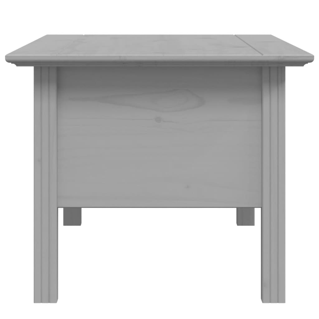 vidaXL Măsuță de cafea "BODO", gri, 100x55x46 cm, lemn masiv de pin vidaXL Măsuță de cafea "BODO", gri, 100x55x46 cm, lemn masiv de pin