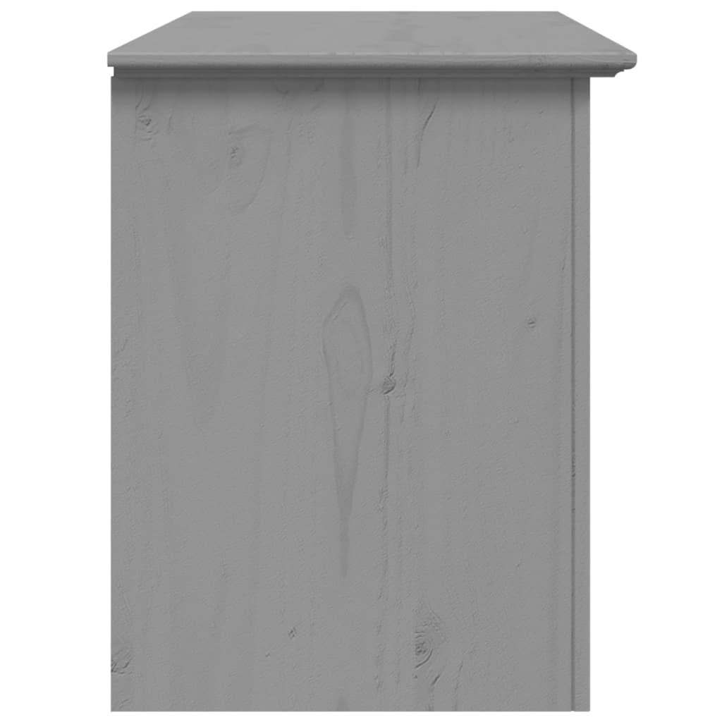 vidaXL Comodă TV cu 2 sertare „BODO” gri 91,5x44,5x56 cm lemn de pin vidaXL Comodă TV cu 2 sertare „BODO” gri 91,5x44,5x56 cm lemn de pin