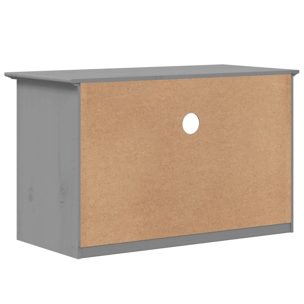 vidaXL Comodă TV cu 2 sertare „BODO” gri 91,5x44,5x56 cm lemn de pin vidaXL Comodă TV cu 2 sertare „BODO” gri 91,5x44,5x56 cm lemn de pin