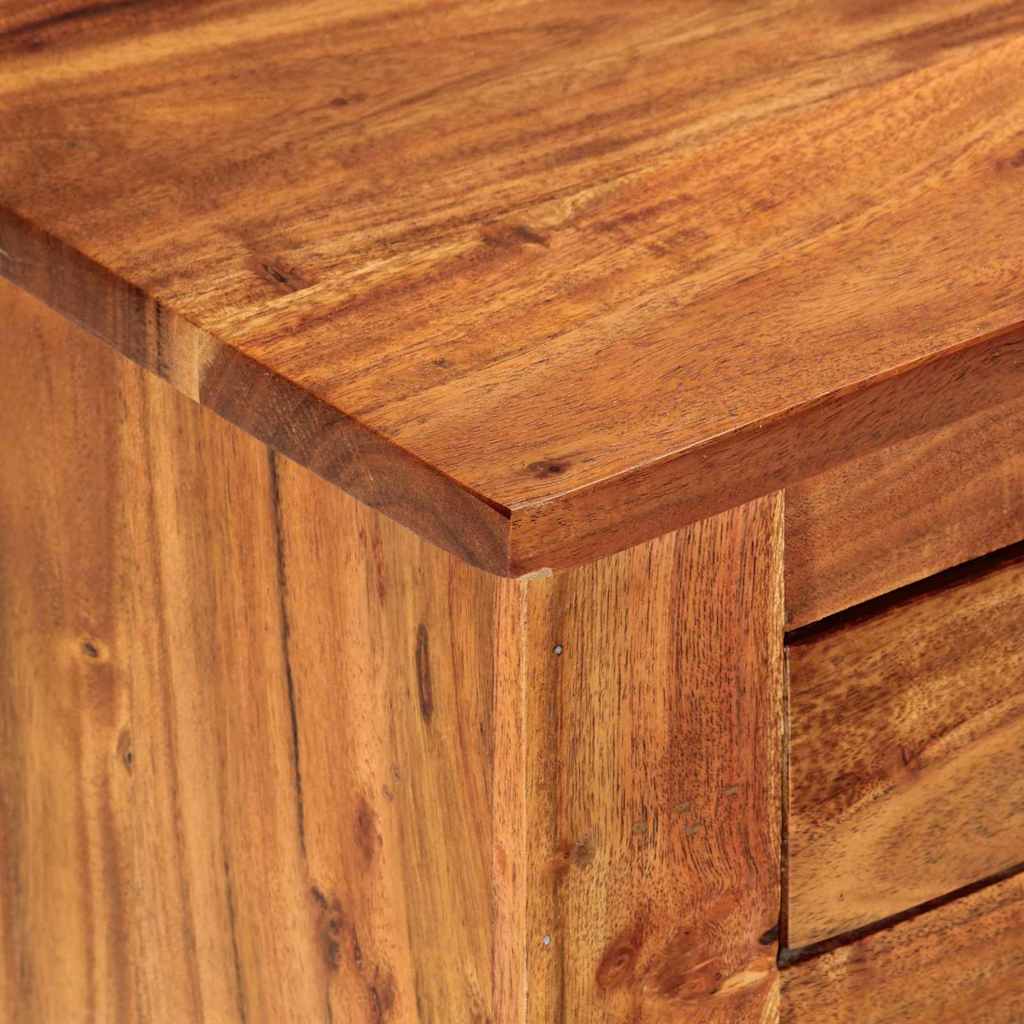 vidaXL Bufet Lemn Natural 100 x 30 x 50 cm Lemn masiv