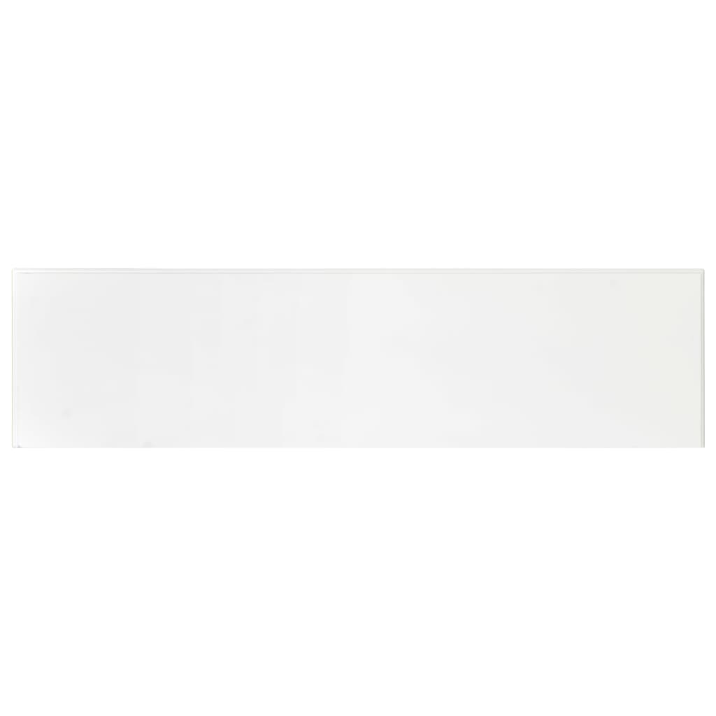 vidaXL Măsuță consolă, alb, 110x30x76 cm, lemn prelucrat vidaXL Măsuță consolă, alb, 110x30x76 cm, lemn prelucrat