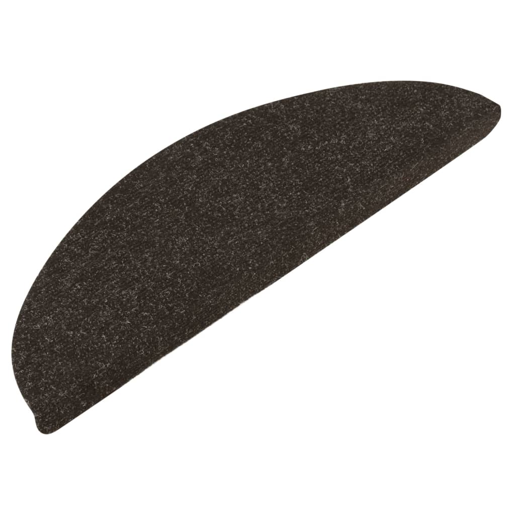 vidaXL Covorașe de scări autoadezive, 10 buc., antracit, 65x22,5x3,5cm vidaXL Covorașe de scări autoadezive, 10 buc., antracit, 65x22,5x3,5cm