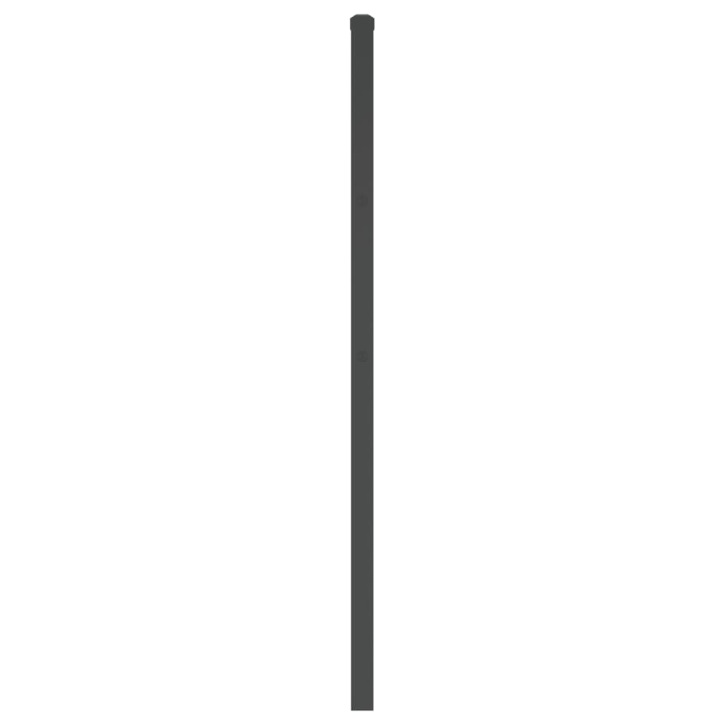 vidaXL Tăblie de pat metalică, negru, 160 cm vidaXL Tăblie de pat metalică, negru, 160 cm