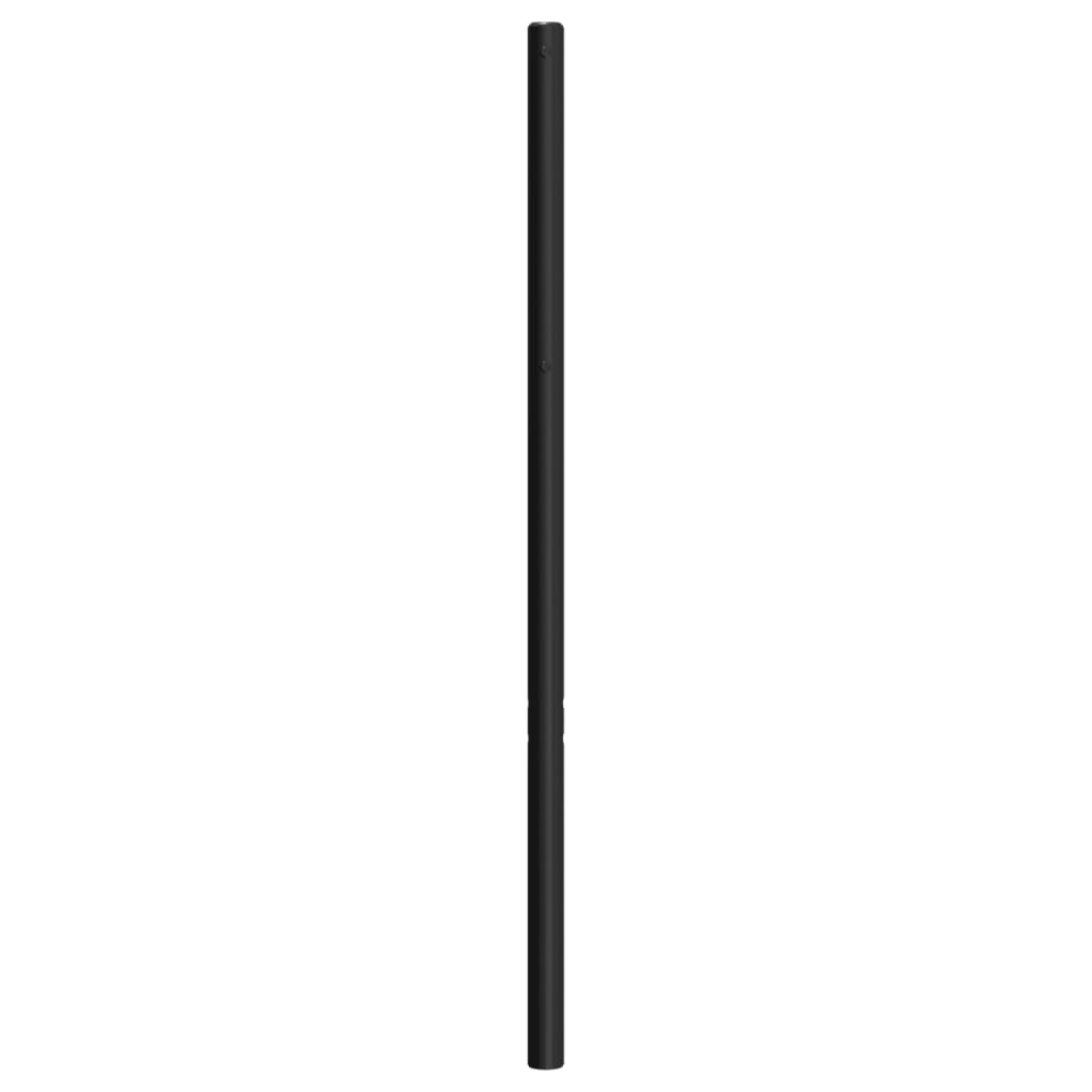 vidaXL Tăblie de pat metalică, negru, 160 cm vidaXL Tăblie de pat metalică, negru, 160 cm