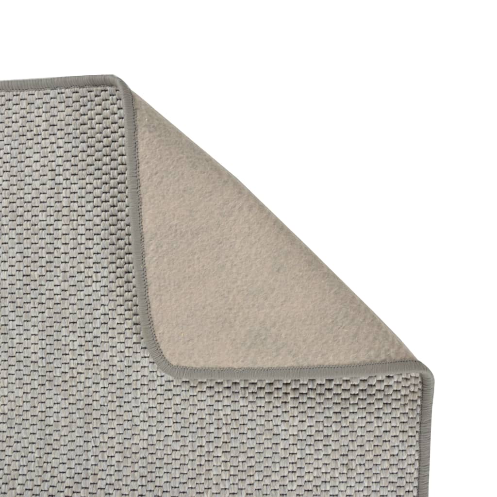 vidaXL Covor traversă aspect sisal, gri taupe, 80x150 cm vidaXL Covor traversă aspect sisal, gri taupe, 80x150 cm