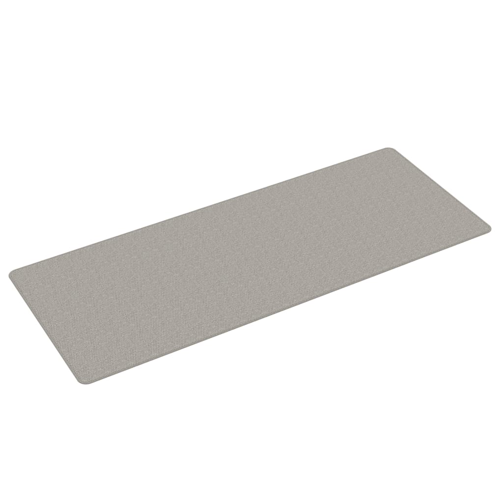 vidaXL Covor traversă aspect sisal, gri taupe, 80x200 cm vidaXL Covor traversă aspect sisal, gri taupe, 80x200 cm
