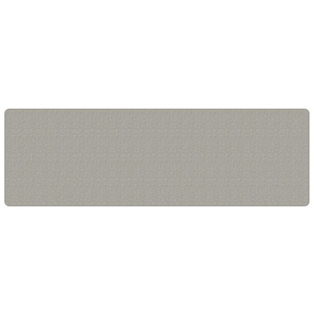 vidaXL Covor traversă aspect sisal, gri taupe, 80x250 cm vidaXL Covor traversă aspect sisal, gri taupe, 80x250 cm