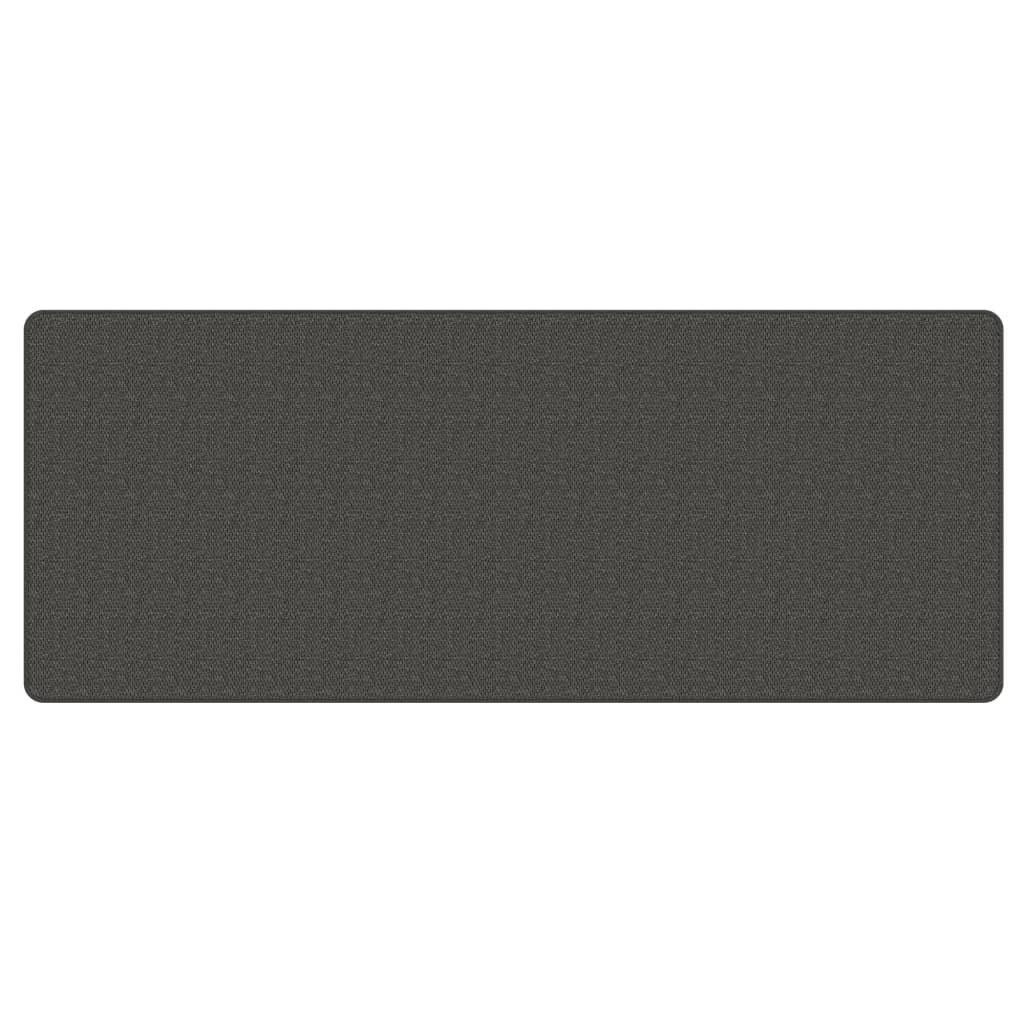vidaXL Covor traversă aspect sisal, antracit, 80x200 cm vidaXL Covor traversă aspect sisal, antracit, 80x200 cm