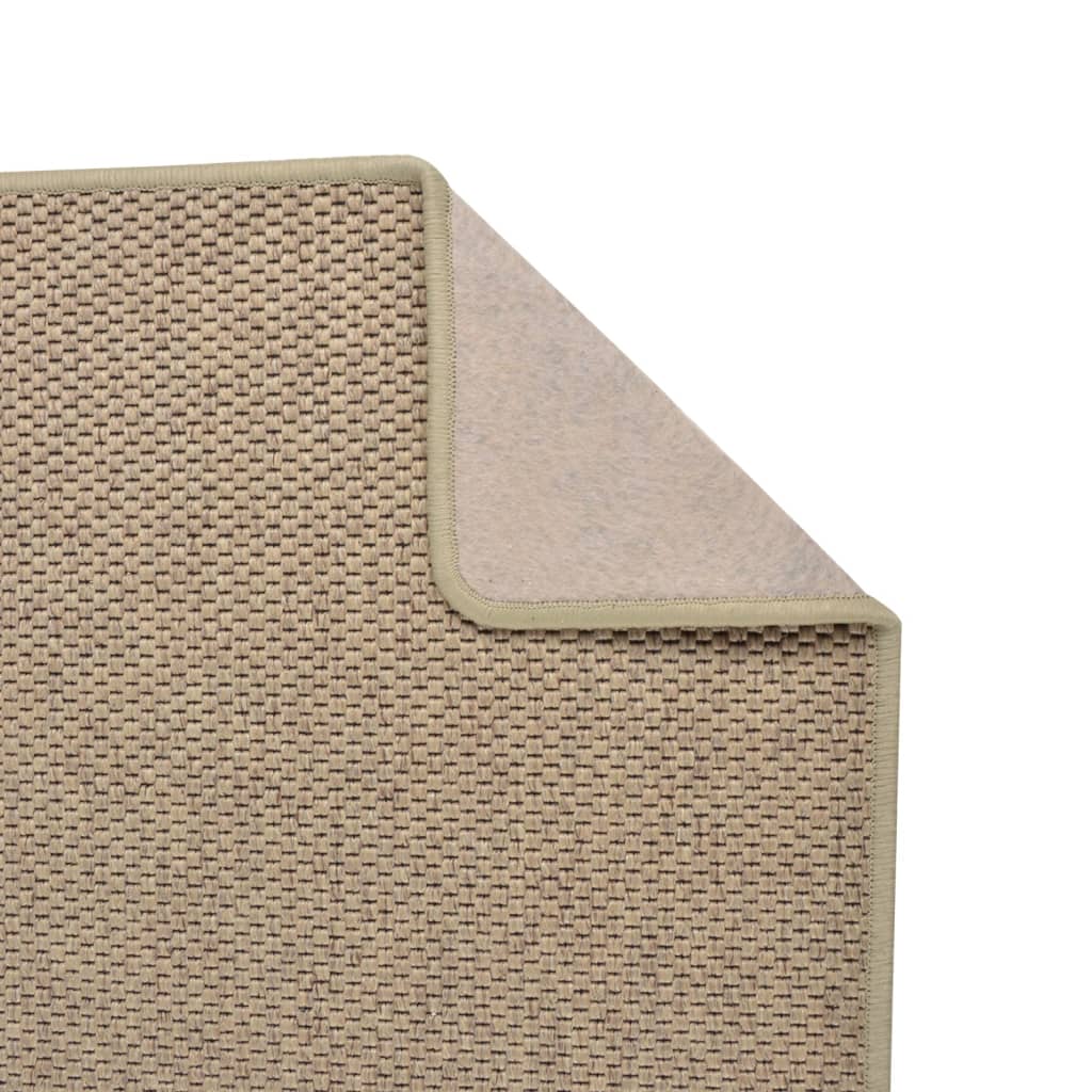 vidaXL Covor traversă aspect sisal, nisipiu, 80x200 cm vidaXL Covor traversă aspect sisal, nisipiu, 80x200 cm