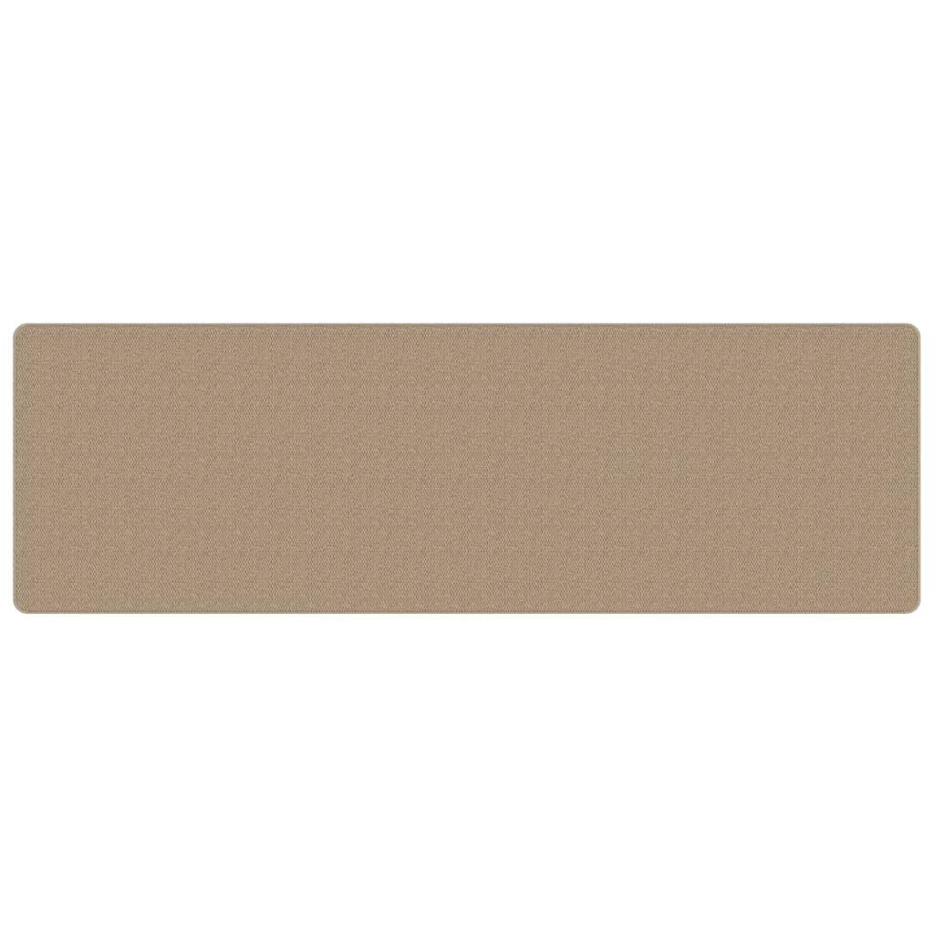 vidaXL Covor traversă aspect sisal, nisipiu, 80x250 cm vidaXL Covor traversă aspect sisal, nisipiu, 80x250 cm