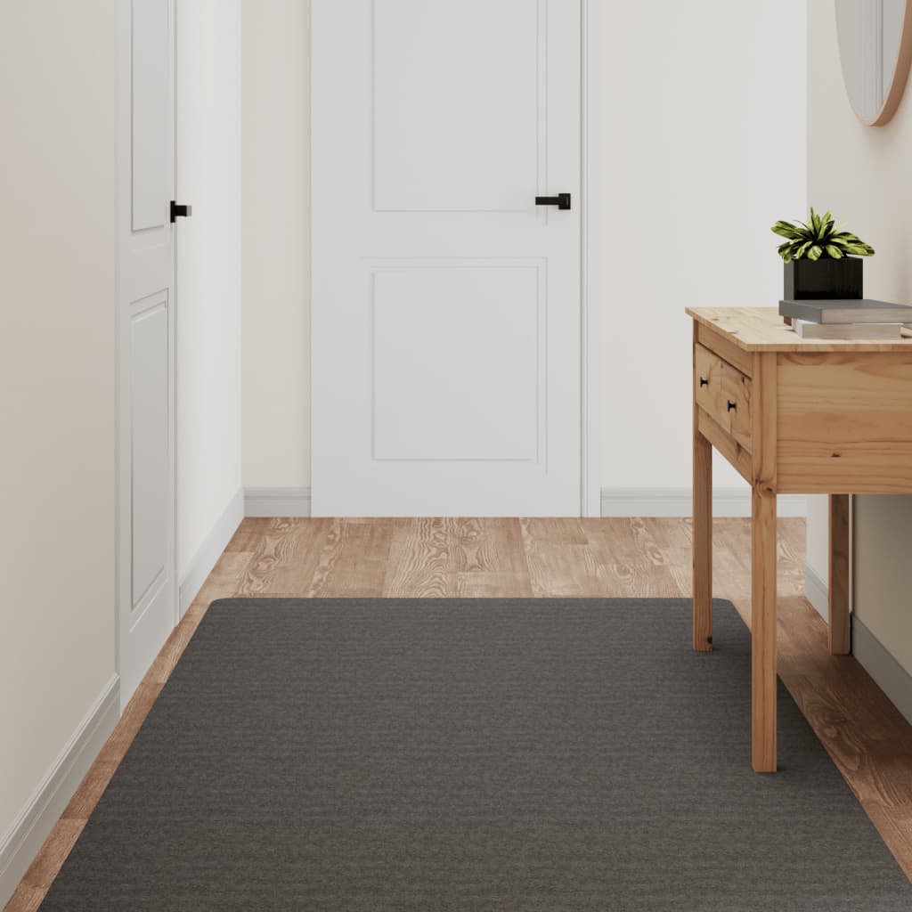vidaXL Covor traversă, antracit, 100x180 cm vidaXL Covor traversă, antracit, 100x180 cm