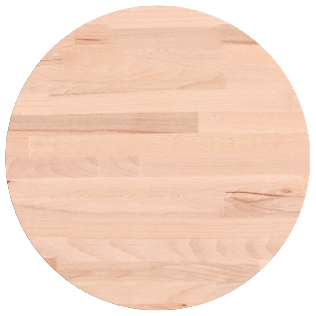 vidaXL Blat de masă rotund, Ø30x1,5 cm, lemn masiv de fag vidaXL Blat de masă rotund, Ø30x1,5 cm, lemn masiv de fag