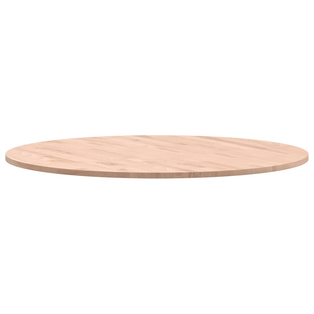 vidaXL Blat de masă rotund, Ø80x1,5 cm, lemn masiv de fag vidaXL Blat de masă rotund, Ø80x1,5 cm, lemn masiv de fag