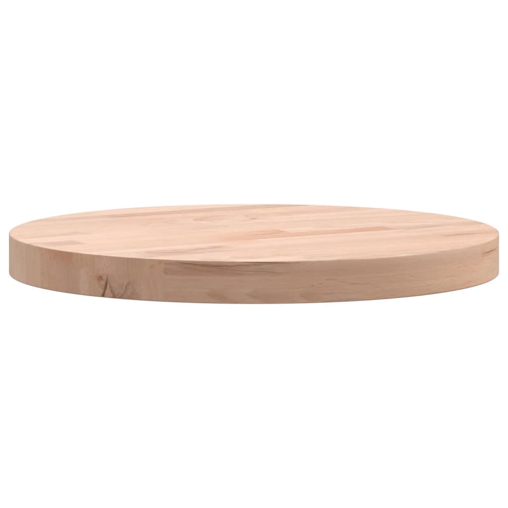 vidaXL Blat de masă rotund, Ø30x2,5 cm, lemn masiv de fag vidaXL Blat de masă rotund, Ø30x2,5 cm, lemn masiv de fag
