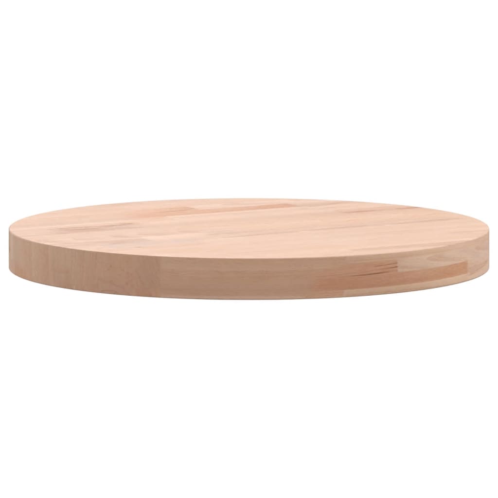 vidaXL Blat de masă rotund, Ø30x2,5 cm, lemn masiv de fag vidaXL Blat de masă rotund, Ø30x2,5 cm, lemn masiv de fag
