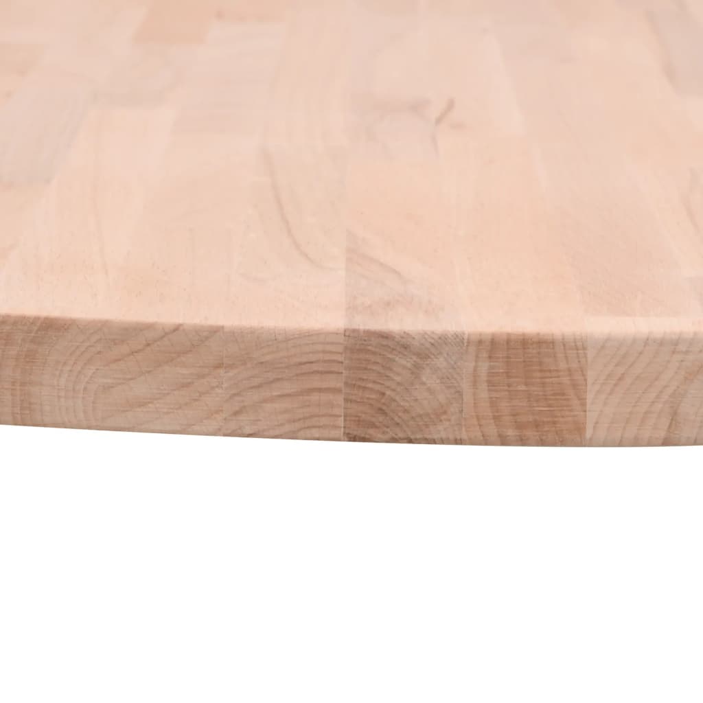 vidaXL Blat de masă rotund, Ø60x2,5 cm, lemn masiv de fag vidaXL Blat de masă rotund, Ø60x2,5 cm, lemn masiv de fag