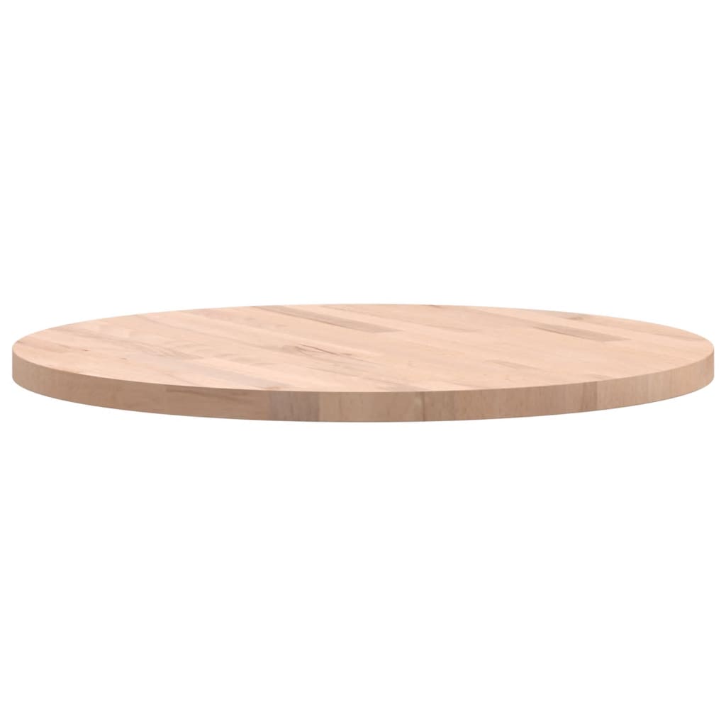vidaXL Blat de masă rotund, Ø60x2,5 cm, lemn masiv de fag vidaXL Blat de masă rotund, Ø60x2,5 cm, lemn masiv de fag