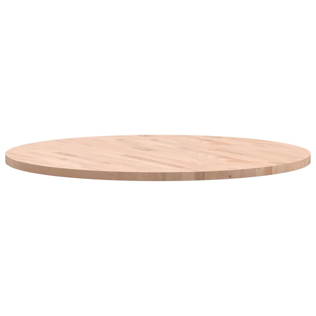 vidaXL Blat de masă rotund, Ø90x2,5 cm, lemn masiv de fag vidaXL Blat de masă rotund, Ø90x2,5 cm, lemn masiv de fag