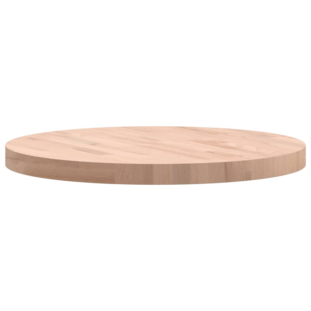 vidaXL Blat de masă rotund, Ø60x4 cm, lemn masiv de fag vidaXL Blat de masă rotund, Ø60x4 cm, lemn masiv de fag
